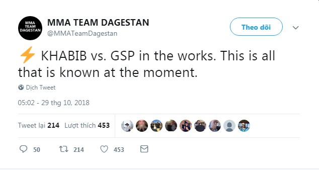trận khabib vs gsp được đàm phán, khabib vs gsp, 